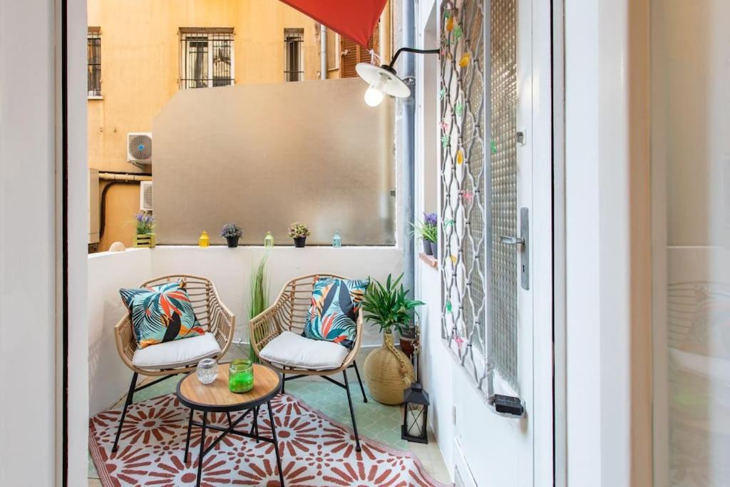 C6 - Studio Rue Felix Faure 2 Min Palais Festivals - Ac & Balcony Cannes Luaran gambar